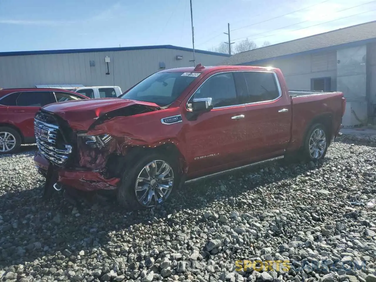 1 fotografías del automóvil dañado 3GTUUGED7PG242445 GMC SIERRA 2023