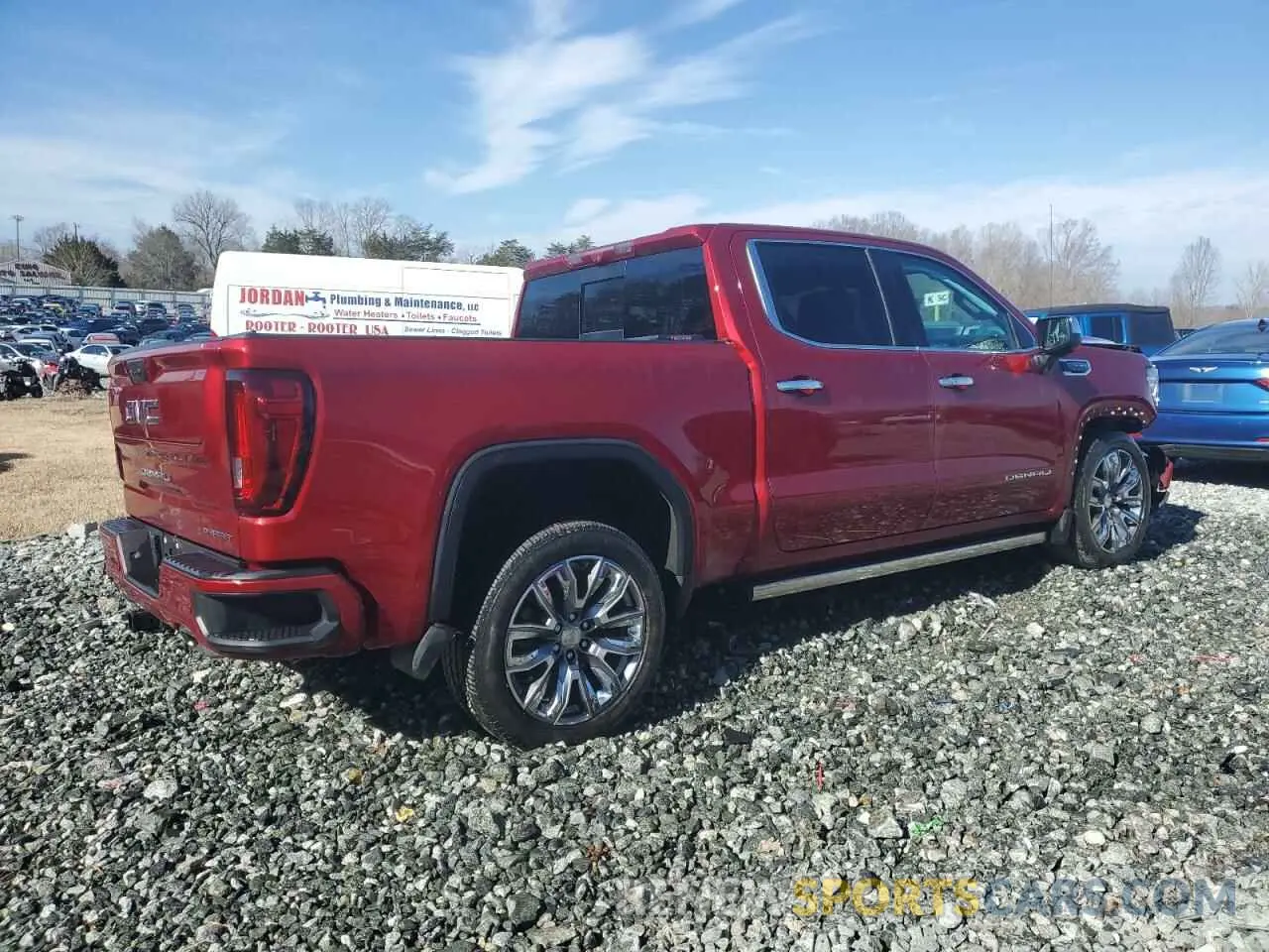 3 fotografías del automóvil dañado 3GTUUGED7PG242445 GMC SIERRA 2023