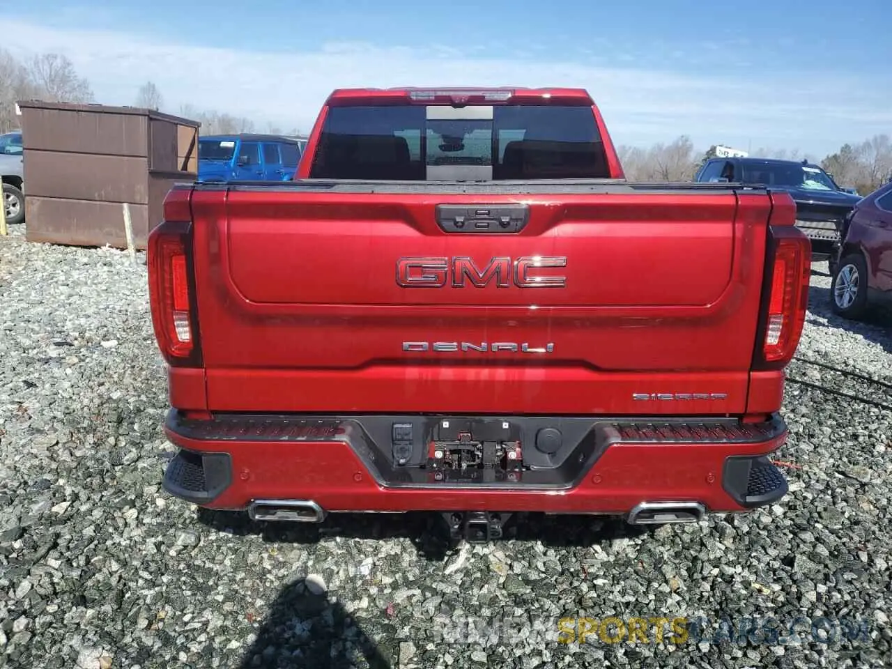 6 fotografías del automóvil dañado 3GTUUGED7PG242445 GMC SIERRA 2023