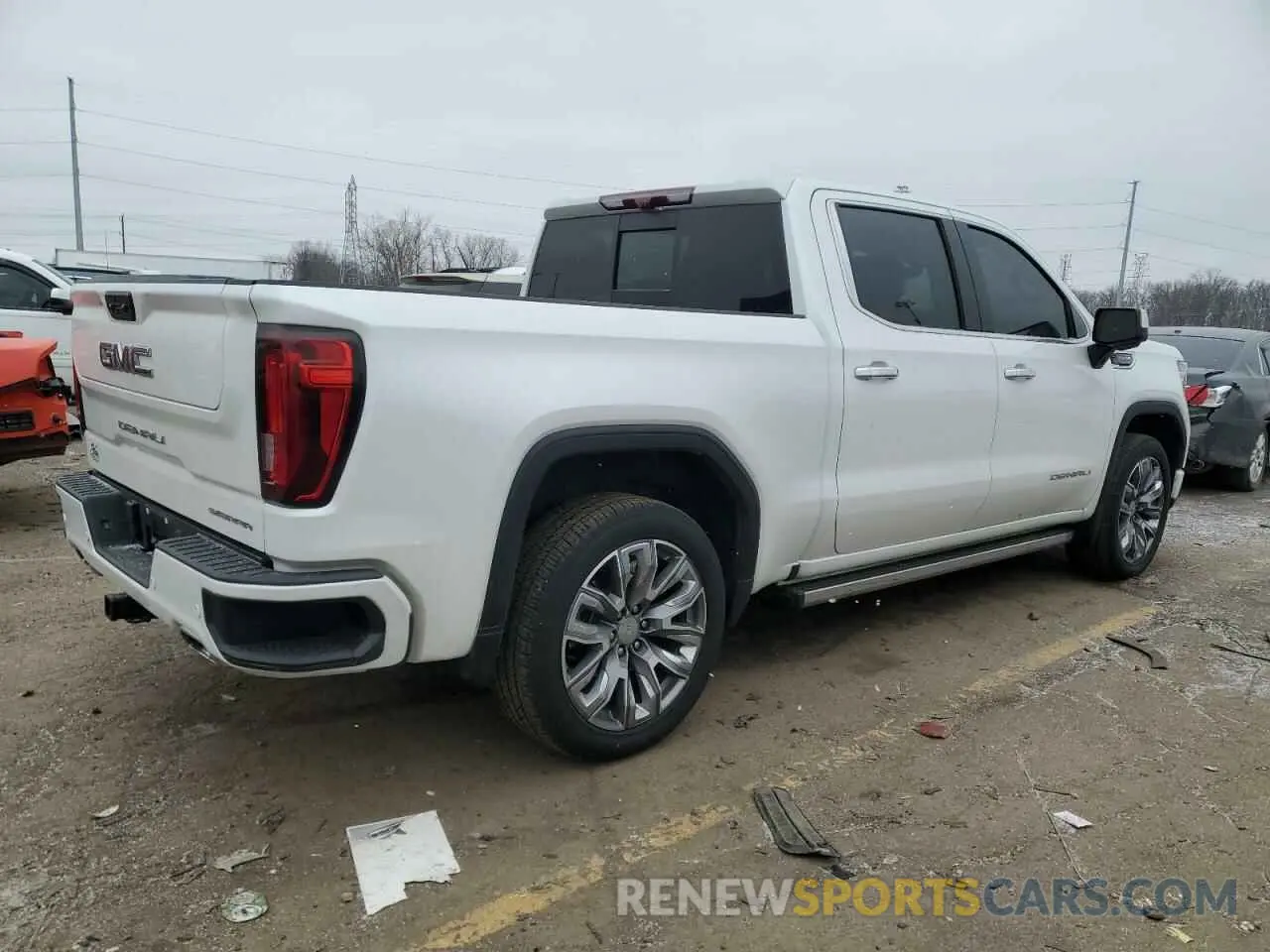 3 fotografías del automóvil dañado 3GTUUGEL2PG333744 GMC SIERRA 2023