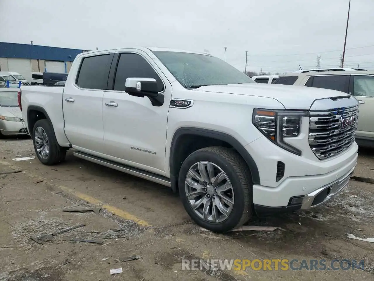 4 fotografías del automóvil dañado 3GTUUGEL2PG333744 GMC SIERRA 2023