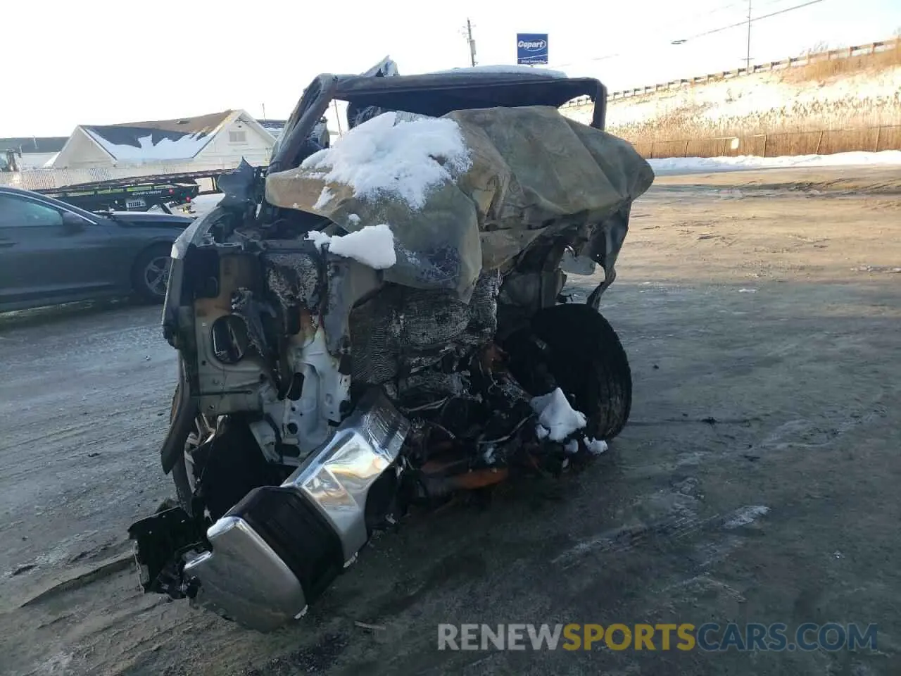 5 fotografías del automóvil dañado 1GT39LE74RF282924 GMC SIERRA 2024