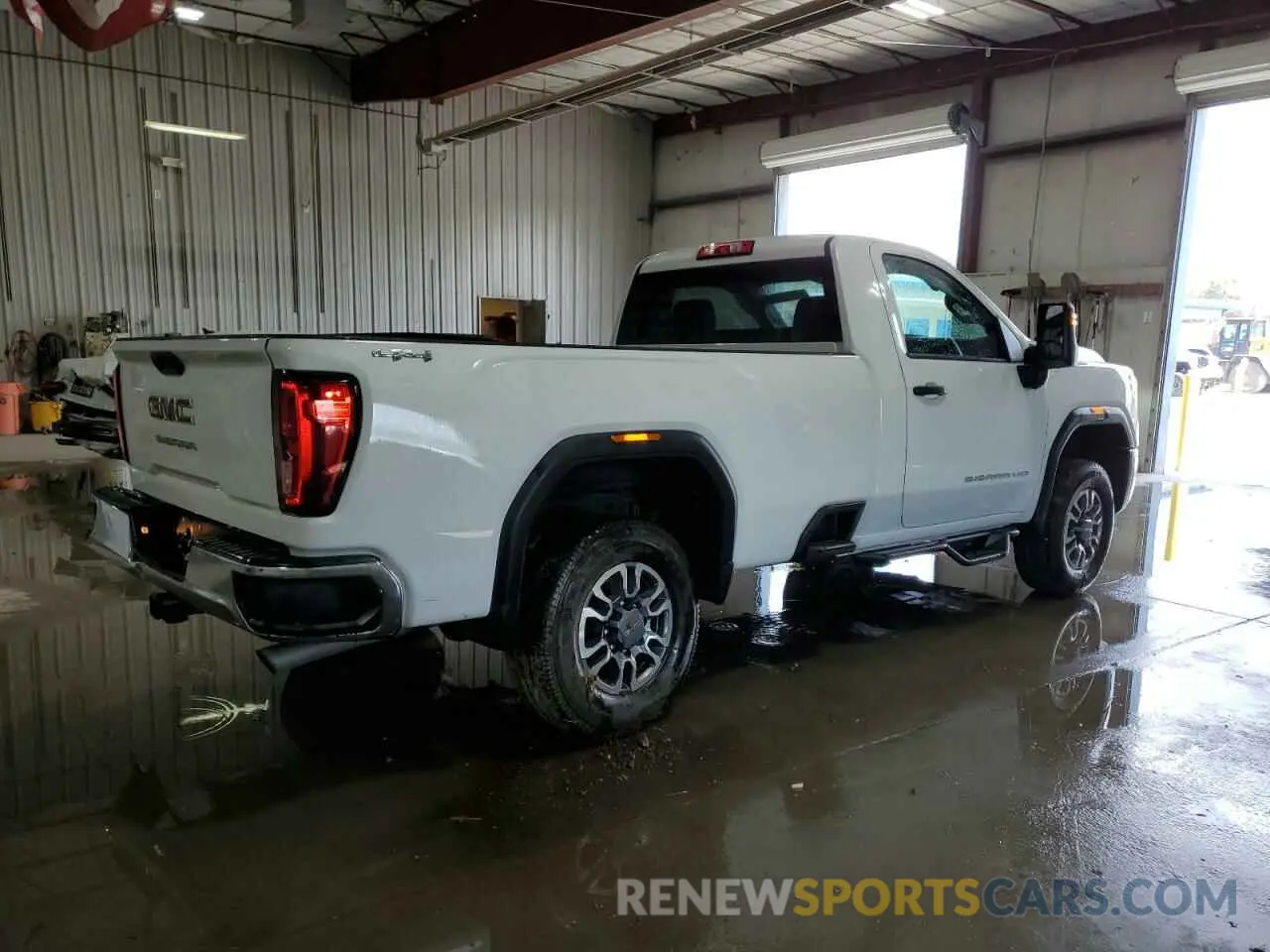 3 fotografías del automóvil dañado 1GT39SE77RF167552 GMC SIERRA 2024