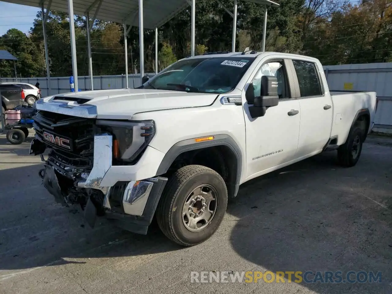 1 fotografías del automóvil dañado 1GT48LE73RF111332 GMC SIERRA 2024