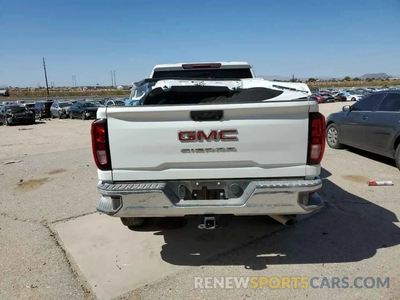 6 fotografías del automóvil dañado 1GT49LE72RF159367 GMC SIERRA 2024
