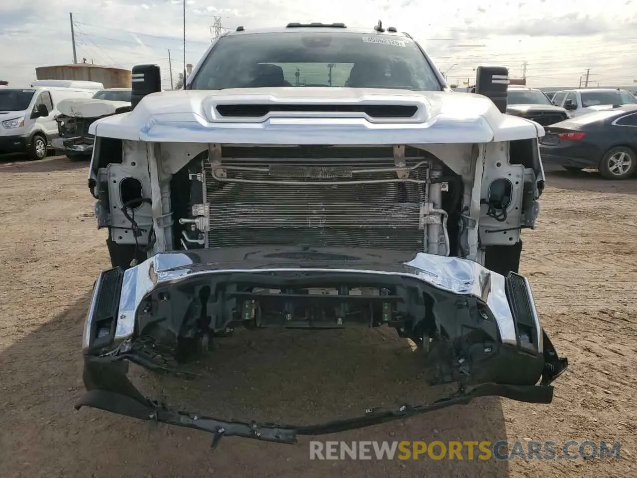 5 fotografías del automóvil dañado 1GT49MEY1RF208587 GMC SIERRA 2024