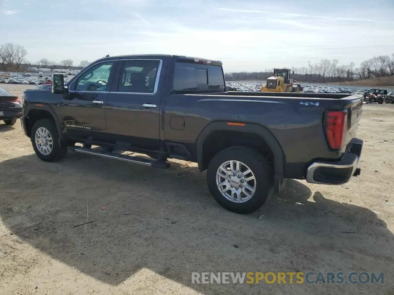 2 fotografías del automóvil dañado 1GT49NE74RF128701 GMC SIERRA 2024