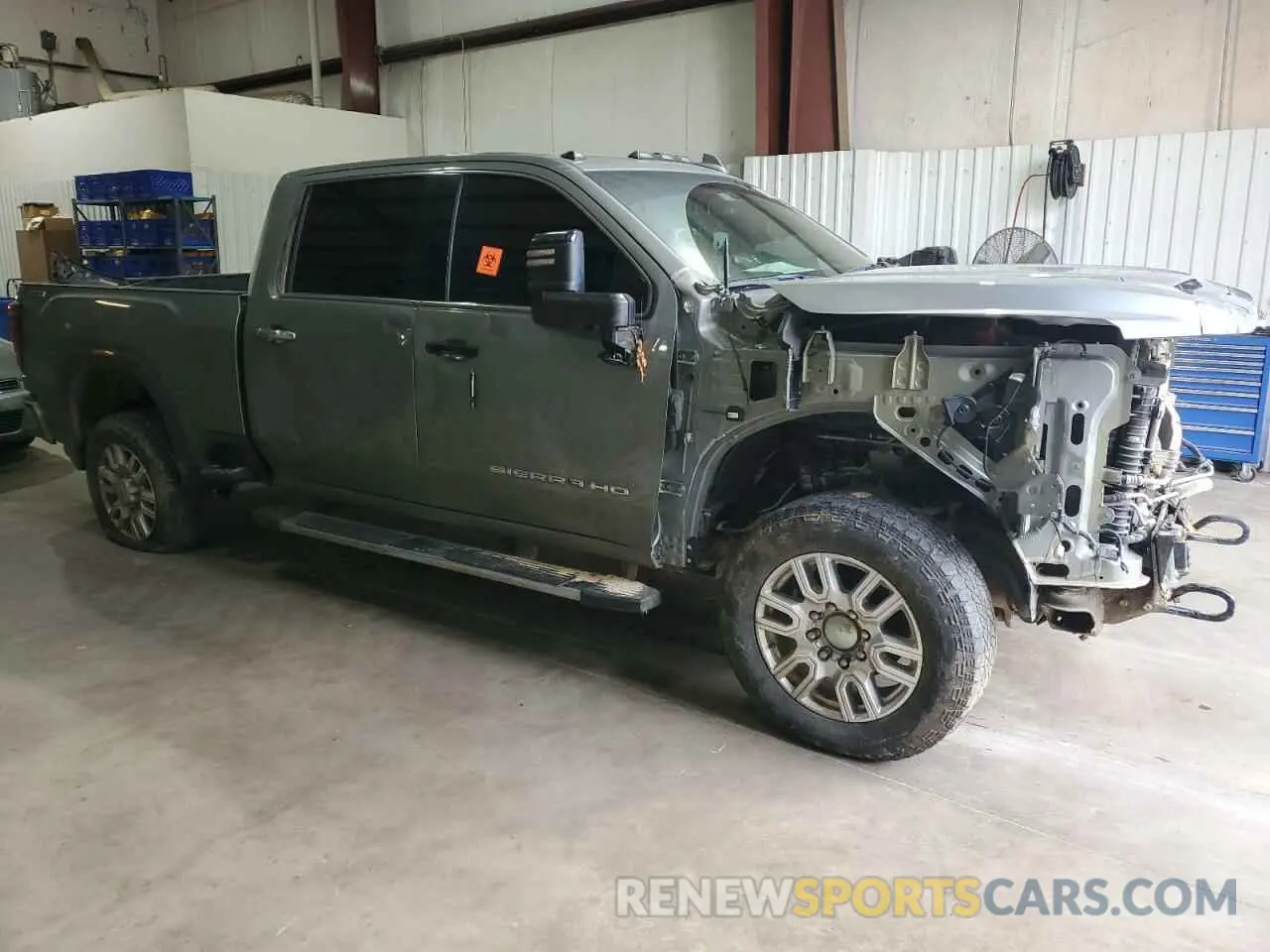 4 fotografías del automóvil dañado 1GT49NEY3RF172973 GMC SIERRA 2024