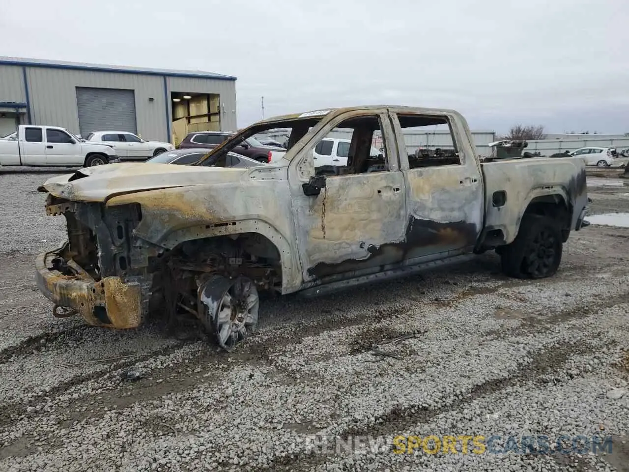 1 fotografías del automóvil dañado 1GT49PE75RF379710 GMC SIERRA 2024