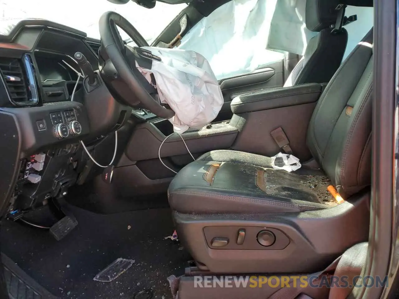 7 fotografías del automóvil dañado 1GT49PE77RF264722 GMC SIERRA 2024