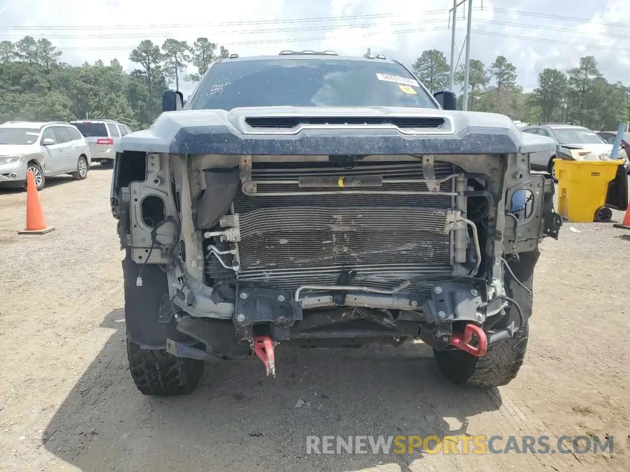 5 fotografías del automóvil dañado 1GT49PEY3RF167767 GMC SIERRA 2024