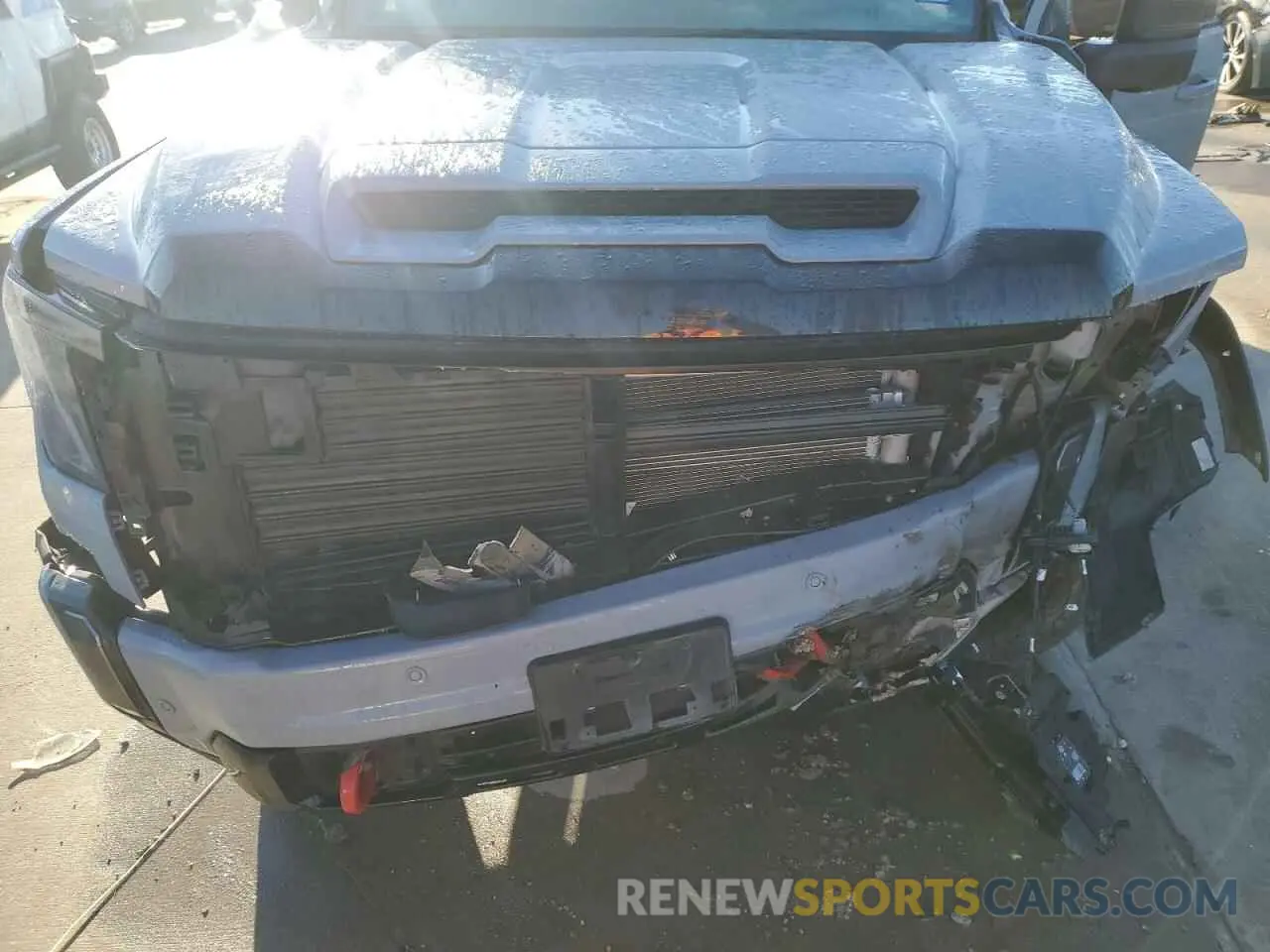 11 fotografías del automóvil dañado 1GT49PEY5RF266994 GMC SIERRA 2024