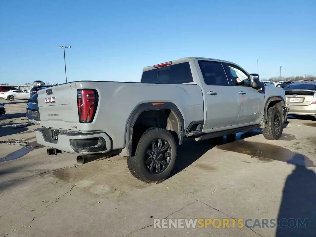 3 fotografías del automóvil dañado 1GT49PEY5RF266994 GMC SIERRA 2024