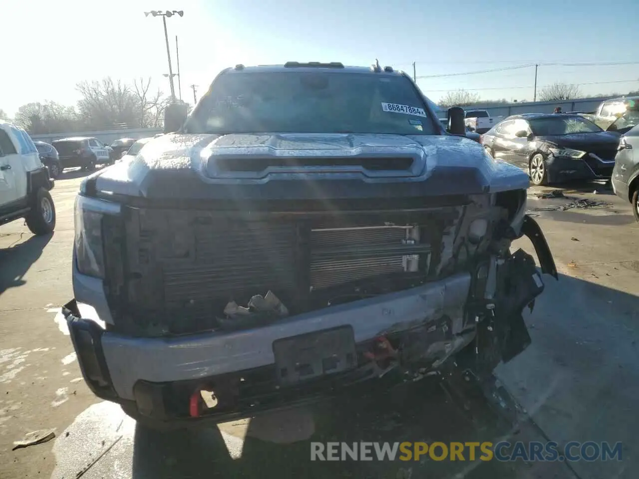 5 fotografías del automóvil dañado 1GT49PEY5RF266994 GMC SIERRA 2024