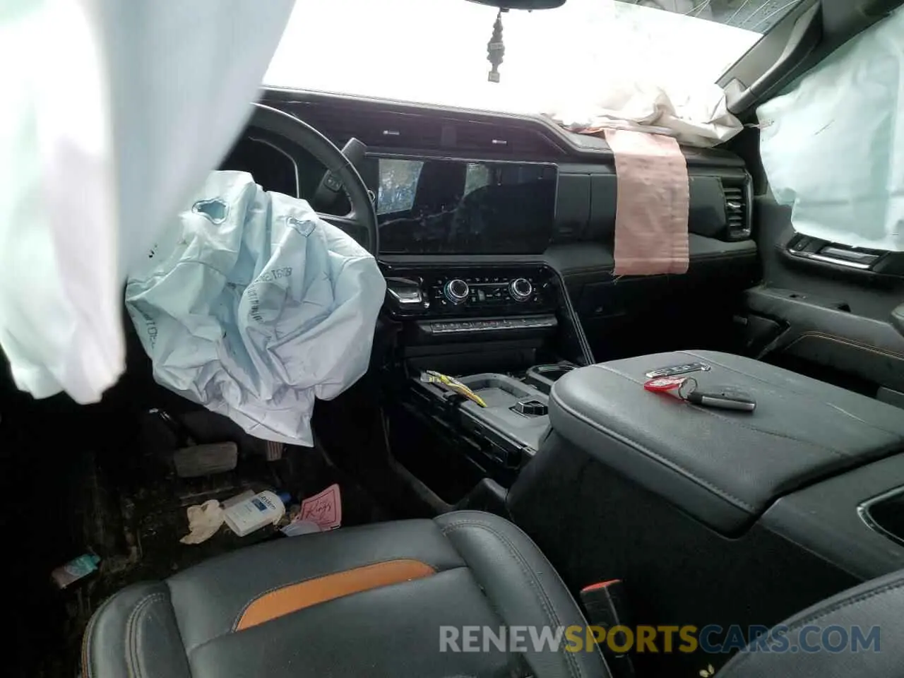 8 fotografías del automóvil dañado 1GT49PEY9RF177784 GMC SIERRA 2024