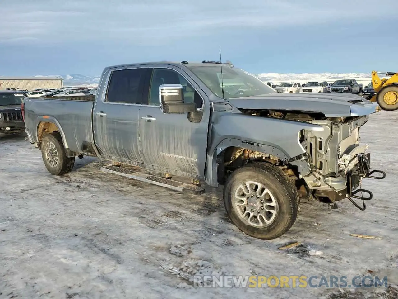 4 fotografías del automóvil dañado 1GT49UEYXRF257660 GMC SIERRA 2024