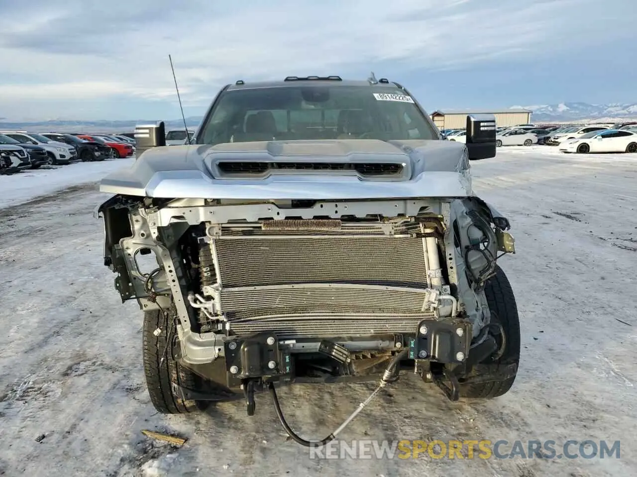 5 fotografías del automóvil dañado 1GT49UEYXRF257660 GMC SIERRA 2024
