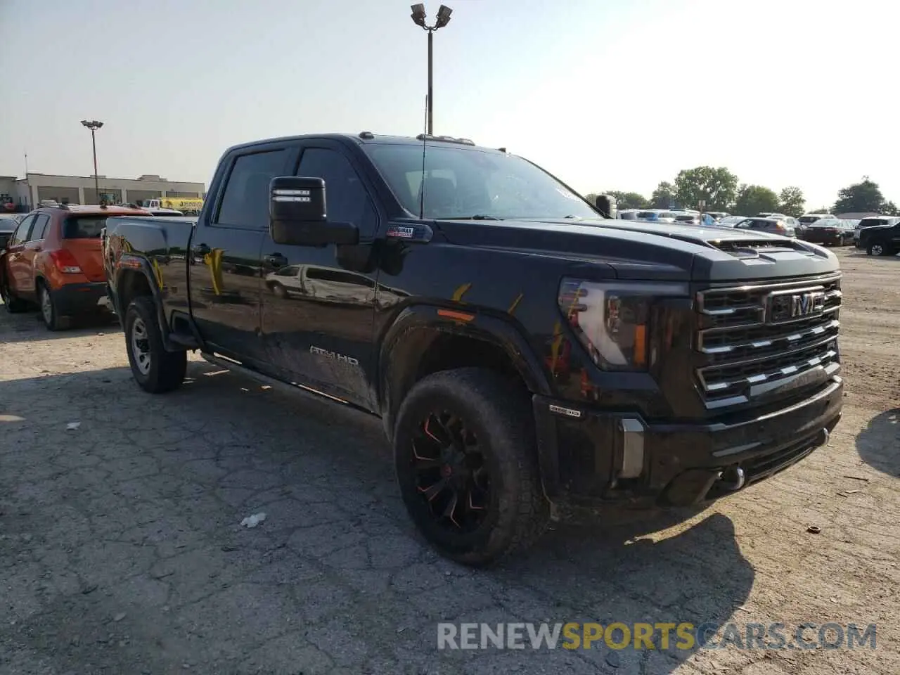 4 fotografías del automóvil dañado 1GT49VEY9RF113488 GMC SIERRA 2024