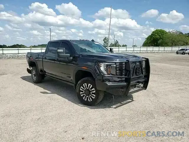 10 fotografías del automóvil dañado 1GT49XEY3RF150676 GMC SIERRA 2024