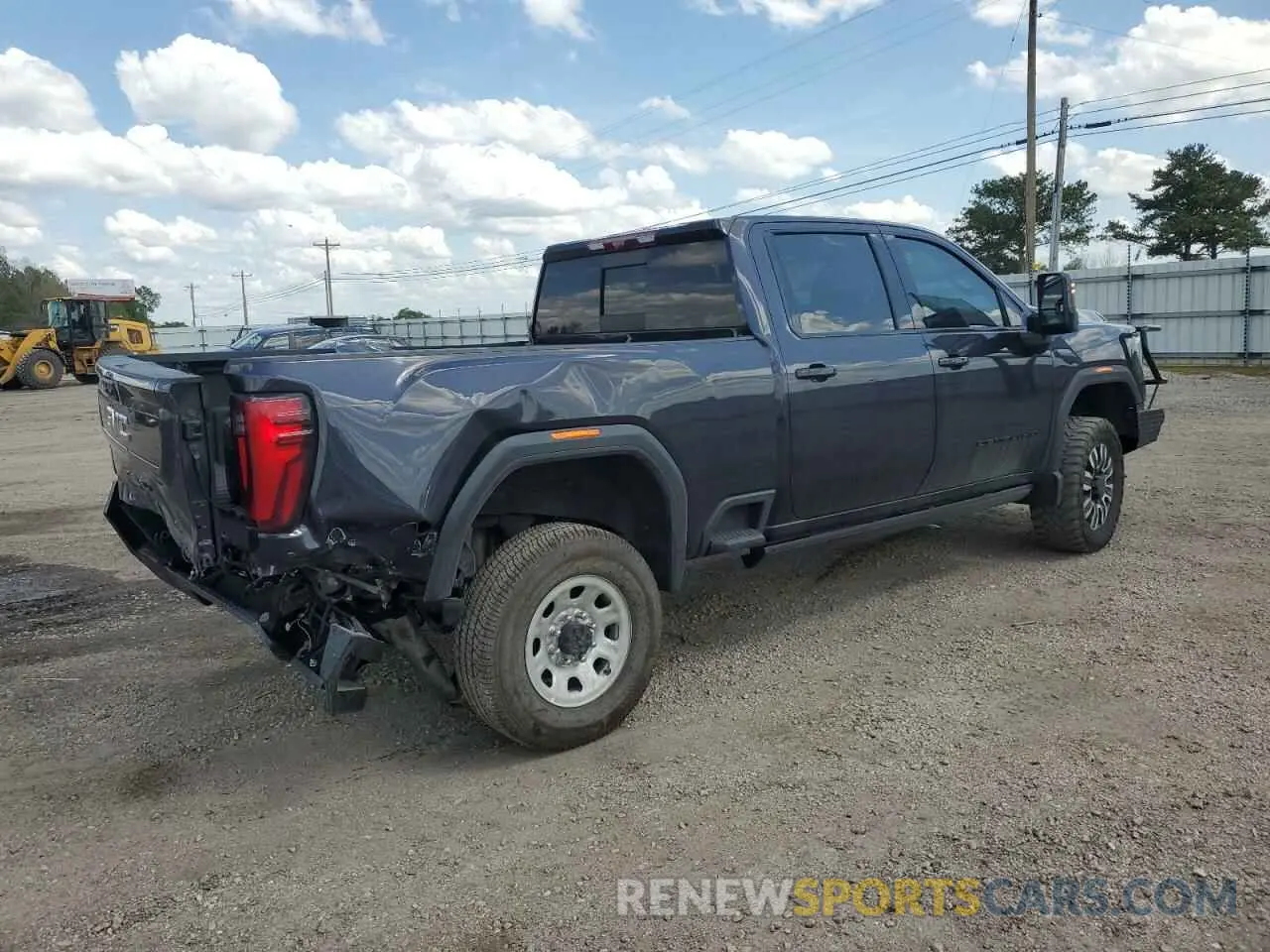 3 fotografías del automóvil dañado 1GT49XEY3RF150676 GMC SIERRA 2024