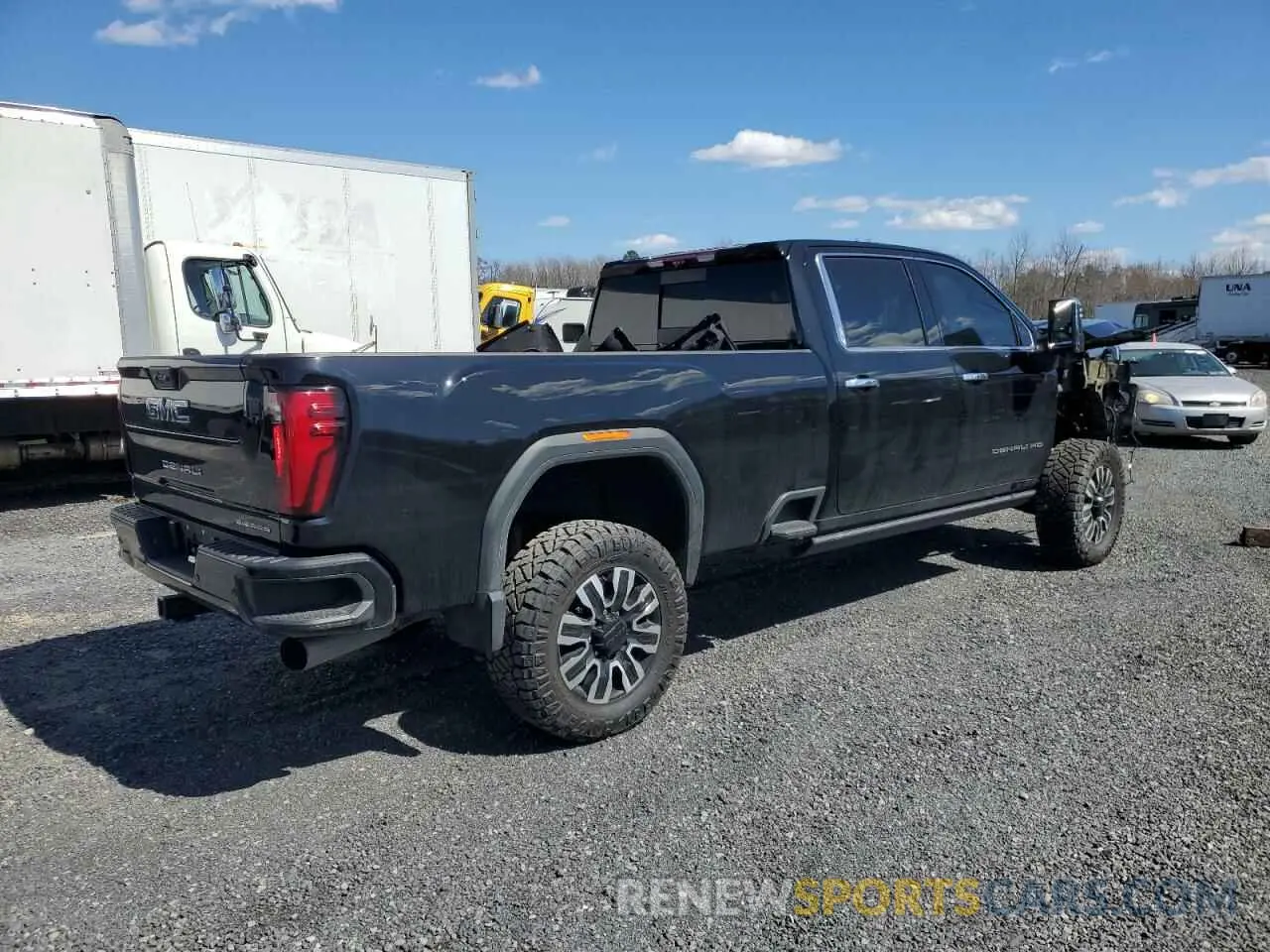 3 fotografías del automóvil dañado 1GT49XEY5RF247913 GMC SIERRA 2024