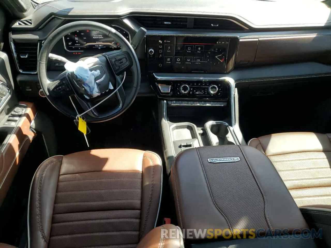 8 fotografías del automóvil dañado 1GT49XEY5RF247913 GMC SIERRA 2024