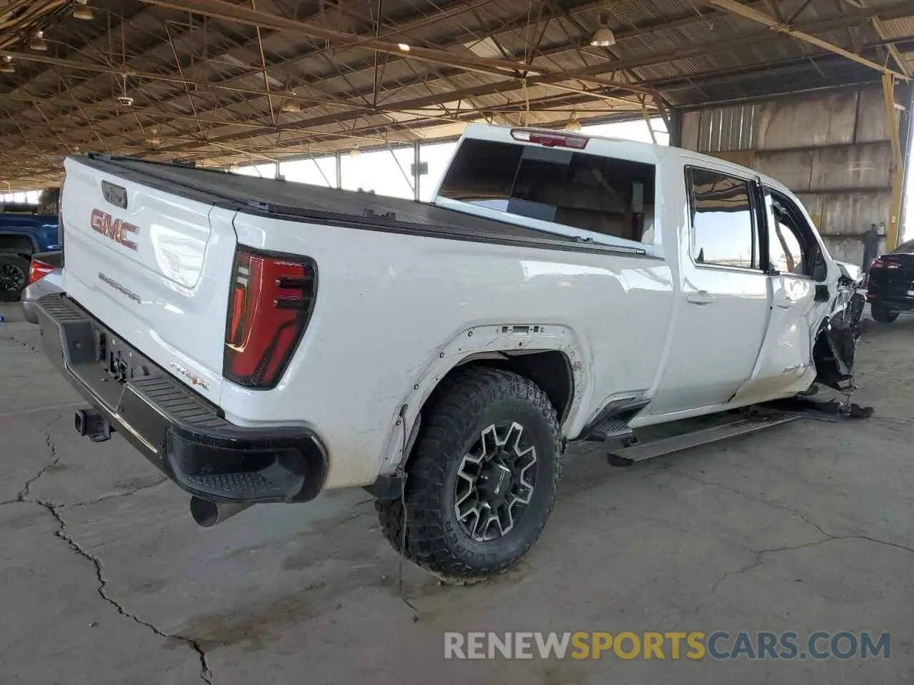 3 fotografías del automóvil dañado 1GT49ZEY7RF229795 GMC SIERRA 2024