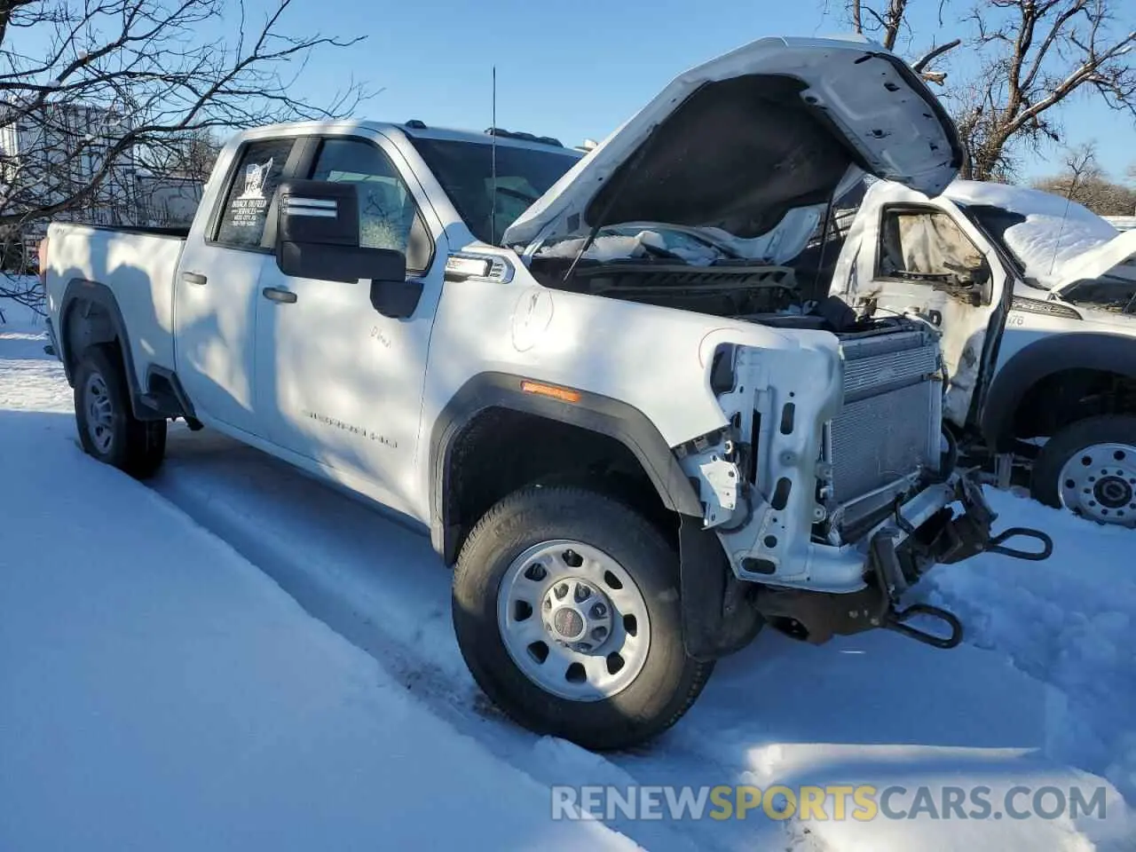 4 fotografías del automóvil dañado 1GT59LE71RF365641 GMC SIERRA 2024