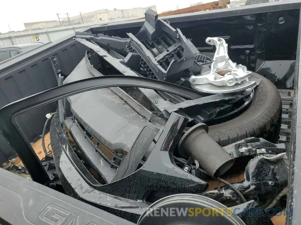 12 fotografías del automóvil dañado 1GTPHAEK4RZ368312 GMC SIERRA 2024