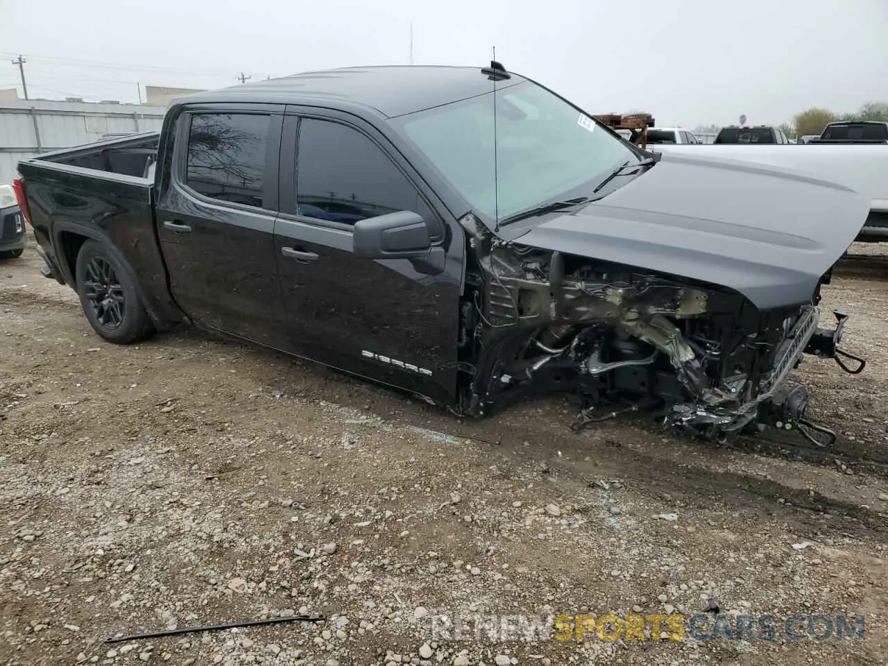 4 fotografías del automóvil dañado 1GTPHAEK4RZ368312 GMC SIERRA 2024
