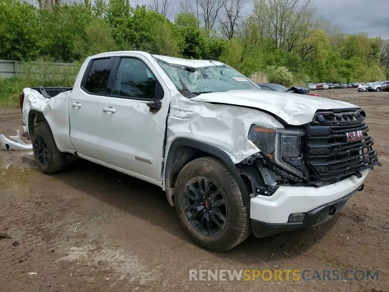 4 fotografías del automóvil dañado 1GTRUJEK1RZ287210 GMC SIERRA 2024