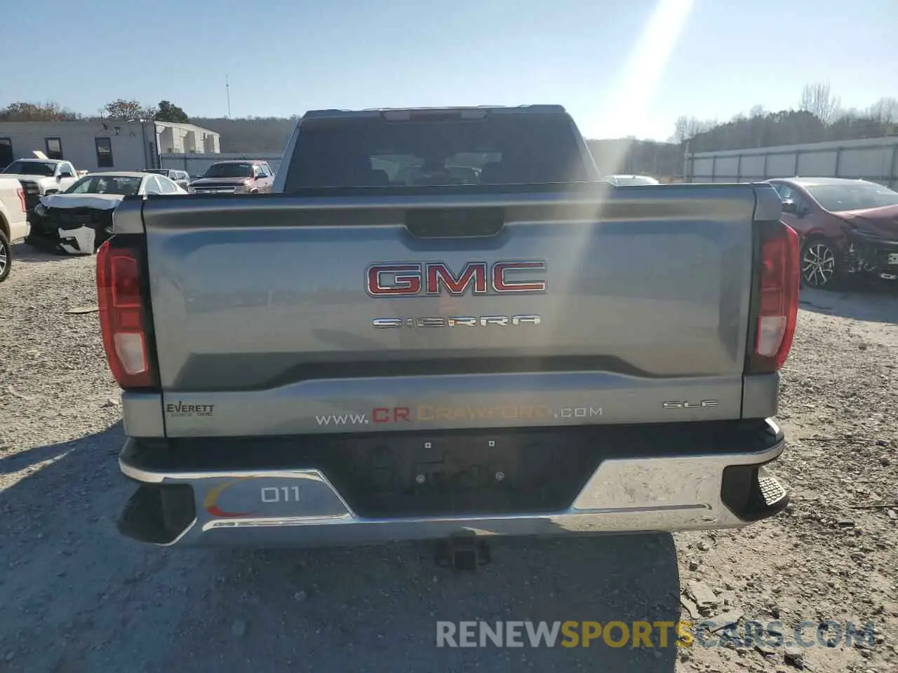 6 fotografías del automóvil dañado 1GTUUBED6RZ269190 GMC SIERRA 2024