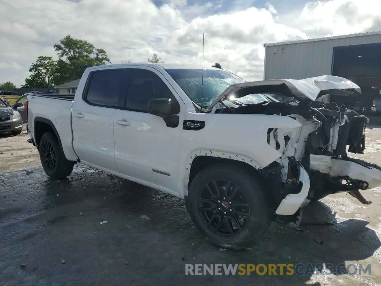 4 fotografías del automóvil dañado 1GTUUCED6RZ399718 GMC SIERRA 2024