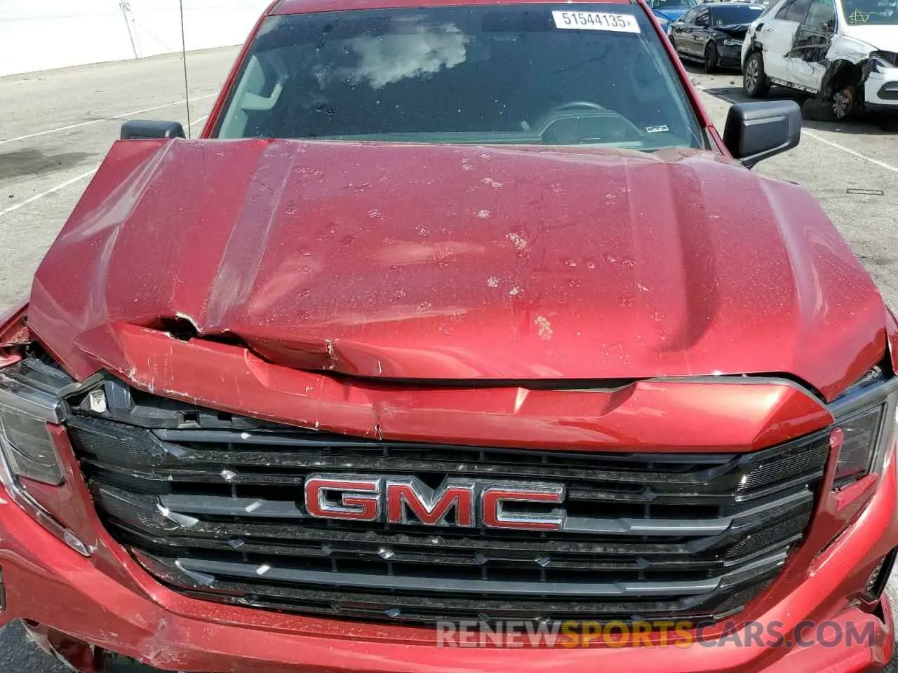 11 fotografías del automóvil dañado 1GTUUCED7RZ151395 GMC SIERRA 2024