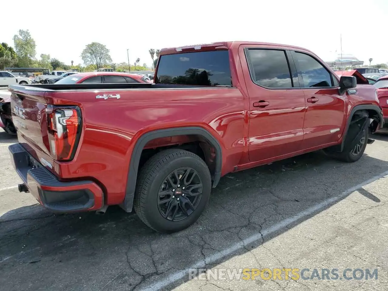 3 fotografías del automóvil dañado 1GTUUCED7RZ151395 GMC SIERRA 2024