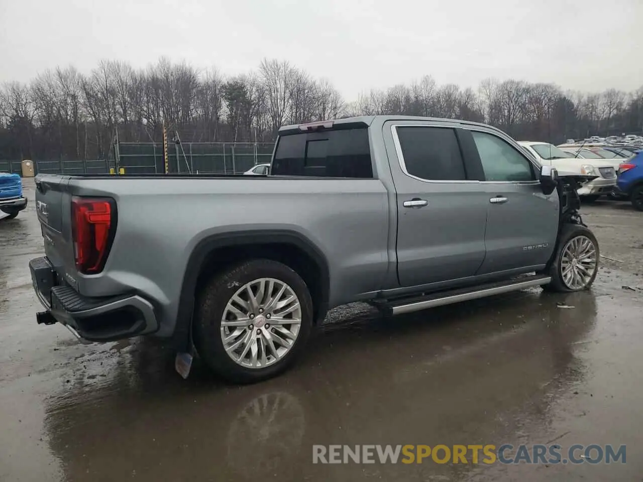 3 fotografías del automóvil dañado 1GTUUGE88RZ219634 GMC SIERRA 2024