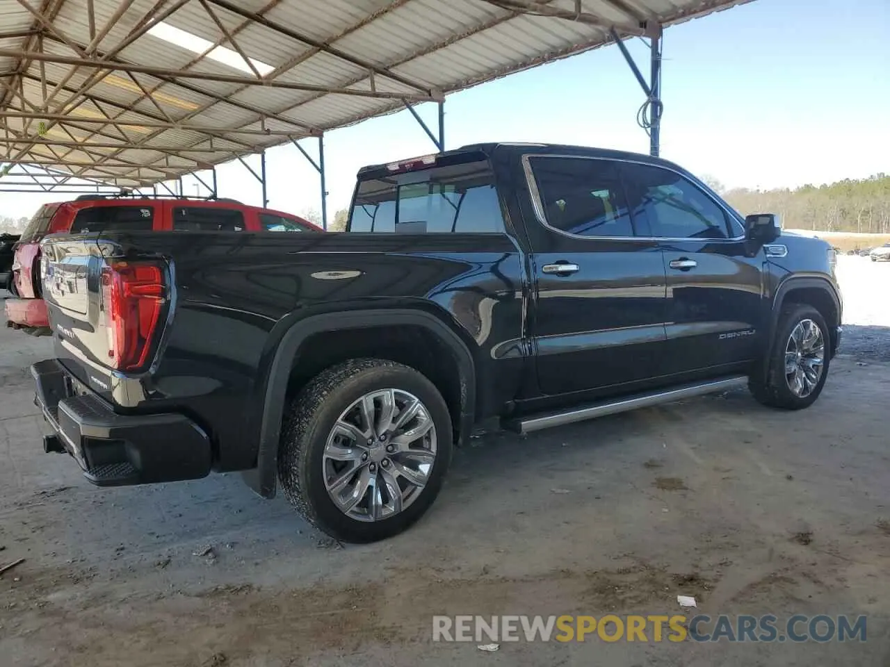 3 fotografías del automóvil dañado 1GTUUGEL0RZ340744 GMC SIERRA 2024