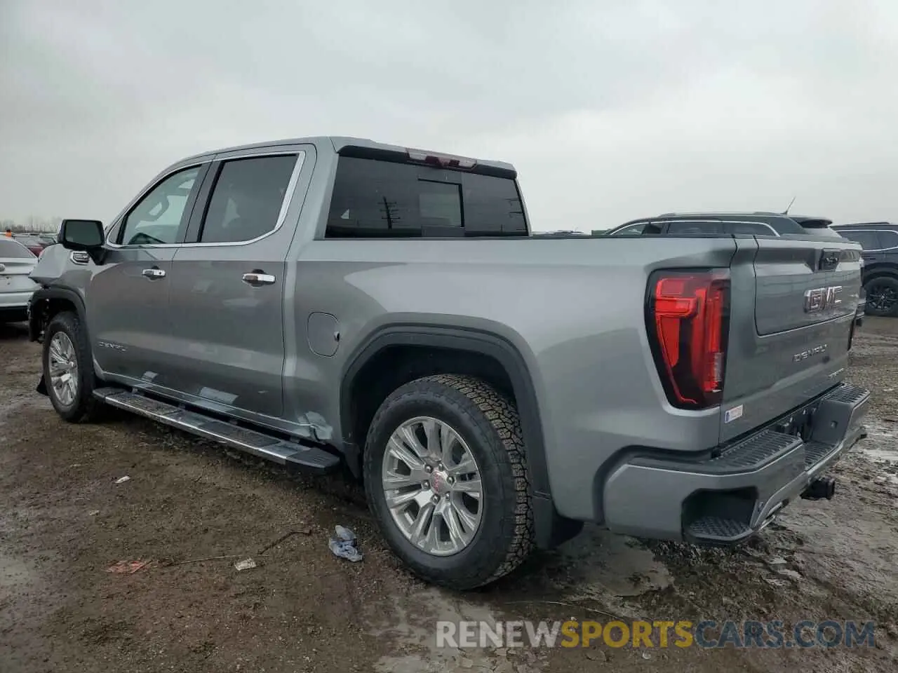 2 fotografías del automóvil dañado 1GTUUGEL5RZ212404 GMC SIERRA 2024