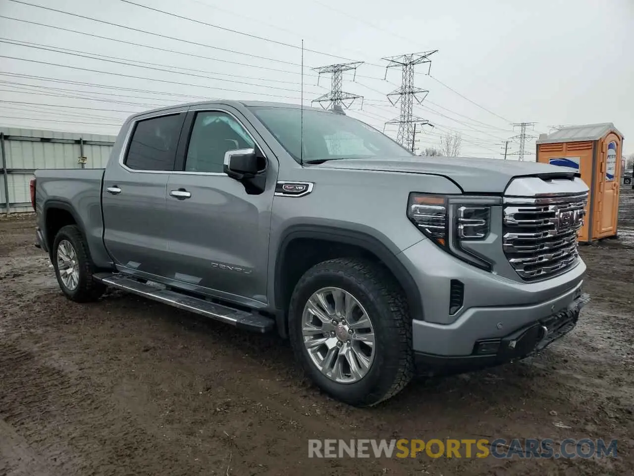 4 fotografías del automóvil dañado 1GTUUGEL5RZ212404 GMC SIERRA 2024