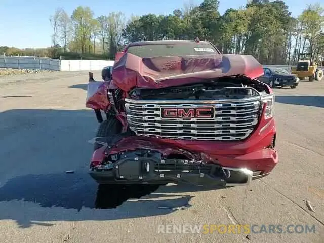 11 fotografías del automóvil dañado 1GTUUGEL5RZ388031 GMC SIERRA 2024