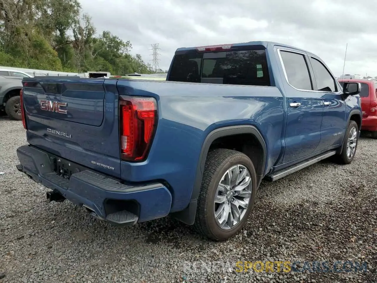 3 fotografías del automóvil dañado 1GTUUGEL8RZ168219 GMC SIERRA 2024
