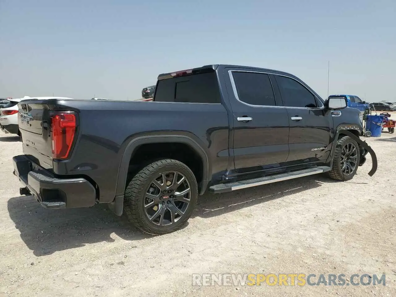 3 fotografías del automóvil dañado 1GTUUGEL8RZ252654 GMC SIERRA 2024