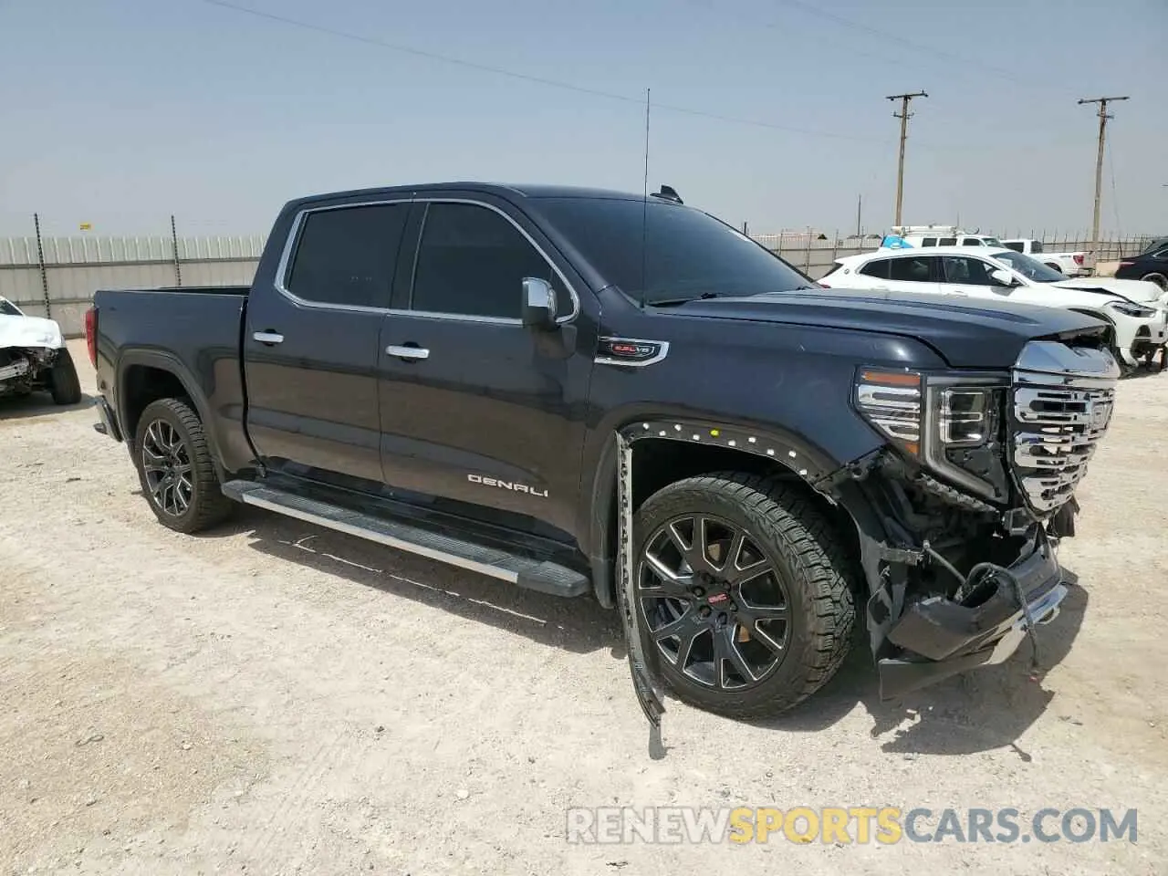 4 fotografías del automóvil dañado 1GTUUGEL8RZ252654 GMC SIERRA 2024