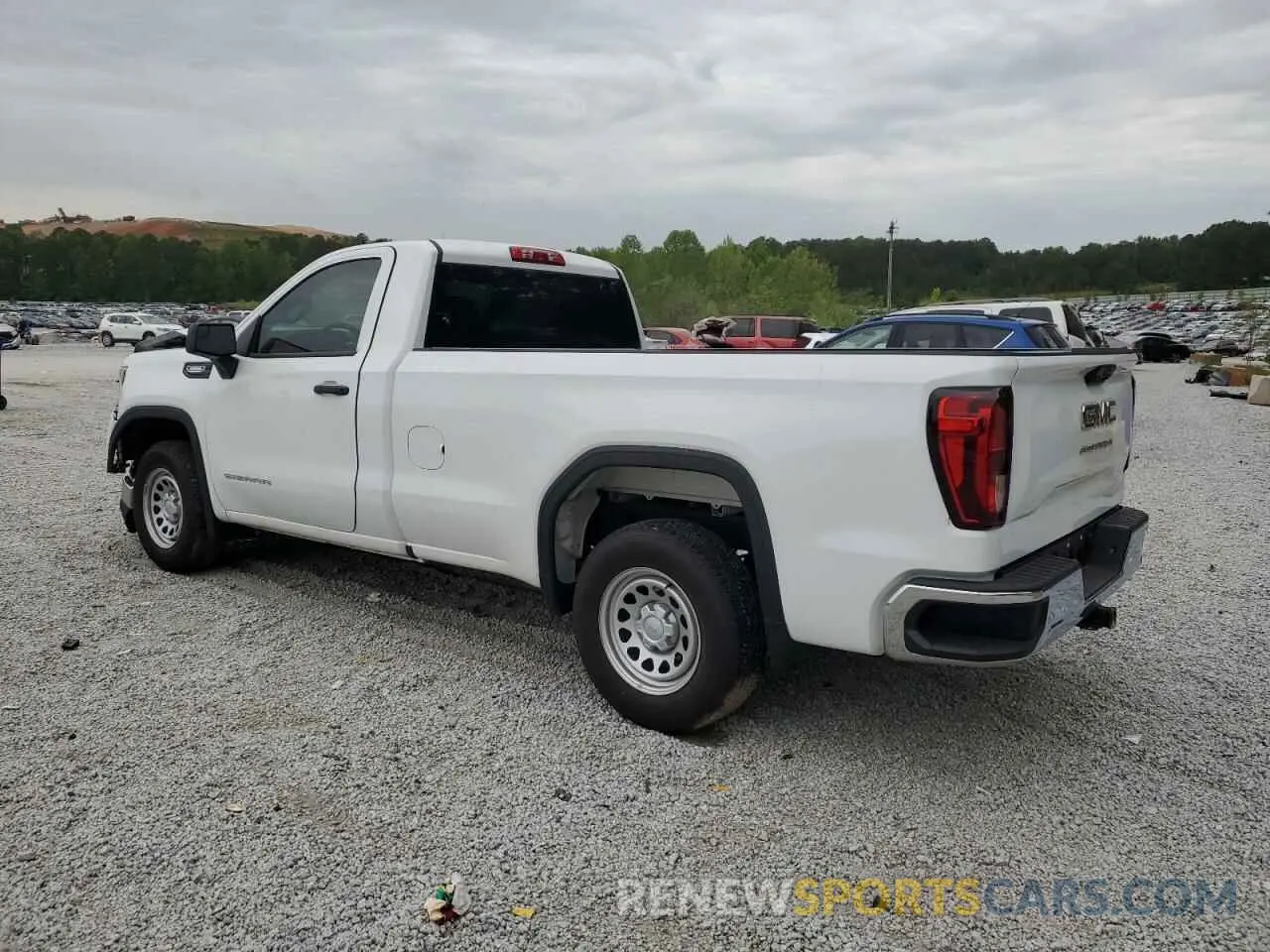 2 fotografías del automóvil dañado 3GTNHAEK3RG398568 GMC SIERRA 2024