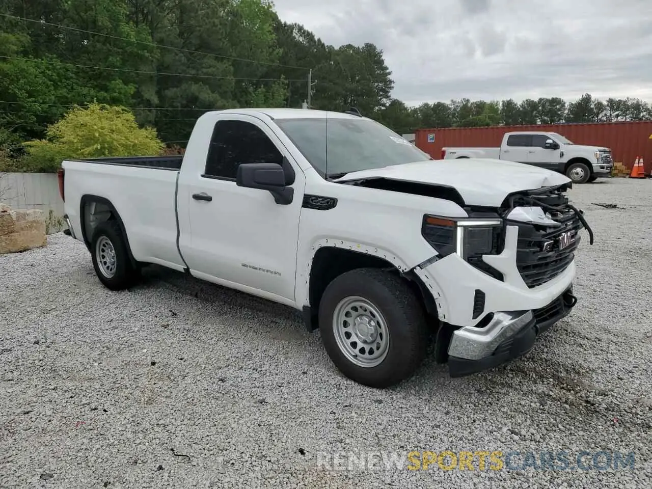 4 fotografías del automóvil dañado 3GTNHAEK3RG398568 GMC SIERRA 2024