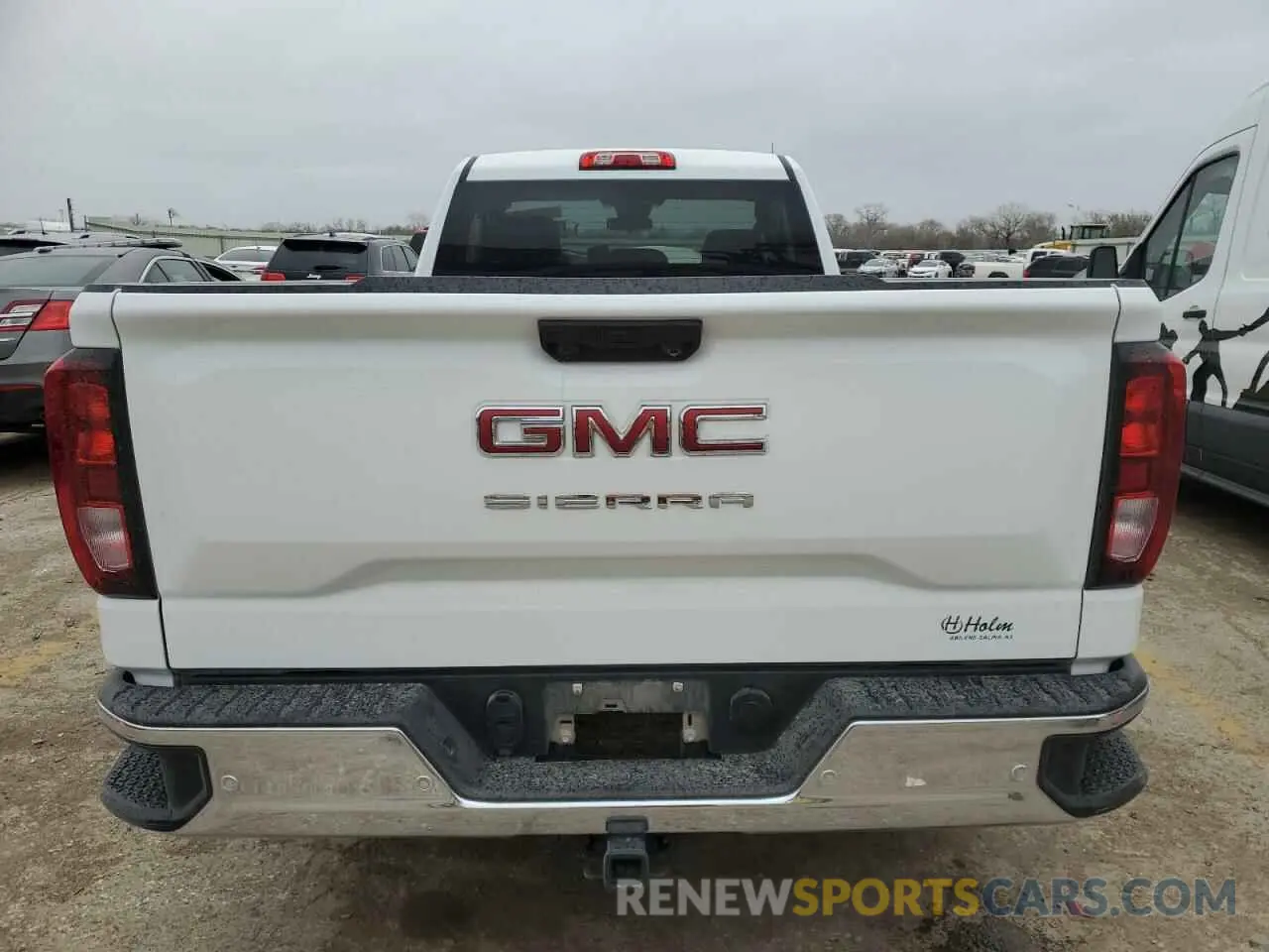 6 fotografías del automóvil dañado 3GTNUAED8RG389622 GMC SIERRA 2024