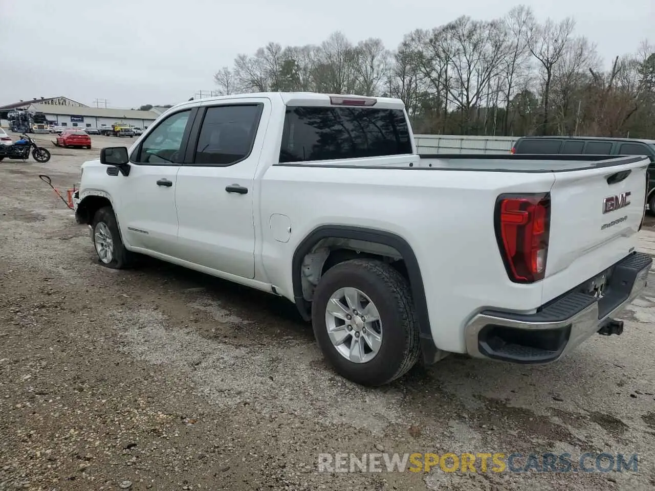 2 fotografías del automóvil dañado 3GTPHAEK0RG347652 GMC SIERRA 2024