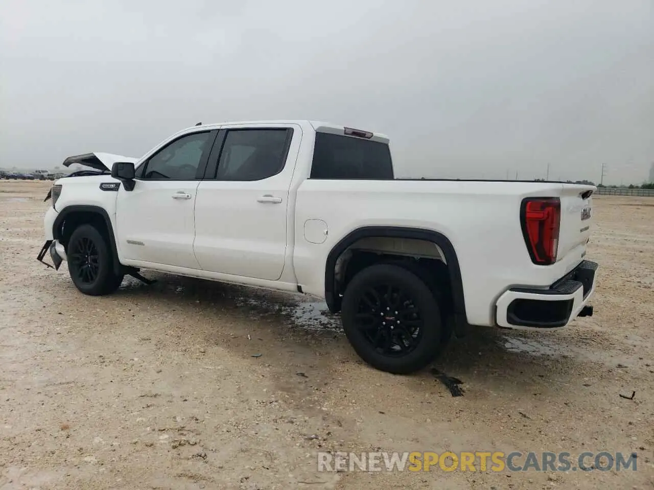 2 fotografías del automóvil dañado 3GTPHCED6RG160901 GMC SIERRA 2024