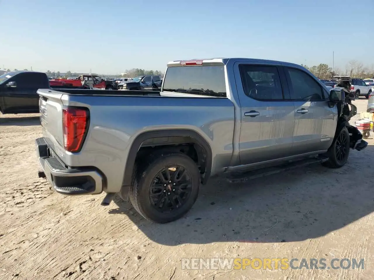 3 fotografías del automóvil dañado 3GTPHCEK3RG249243 GMC SIERRA 2024