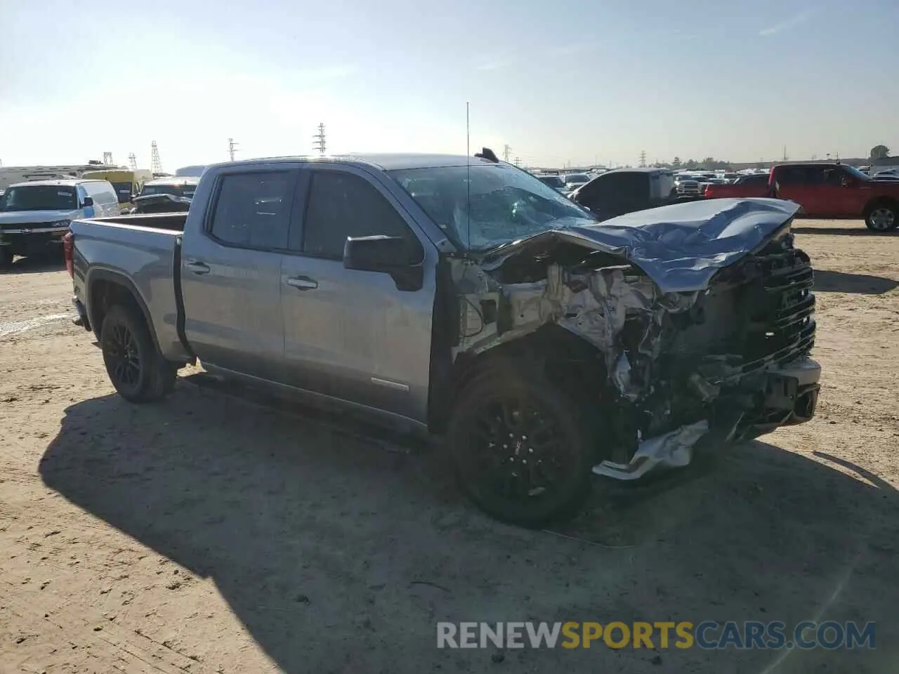 4 fotografías del automóvil dañado 3GTPHCEK3RG249243 GMC SIERRA 2024